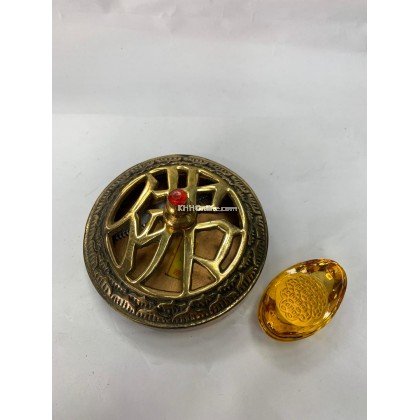4寸佛字檀香炉